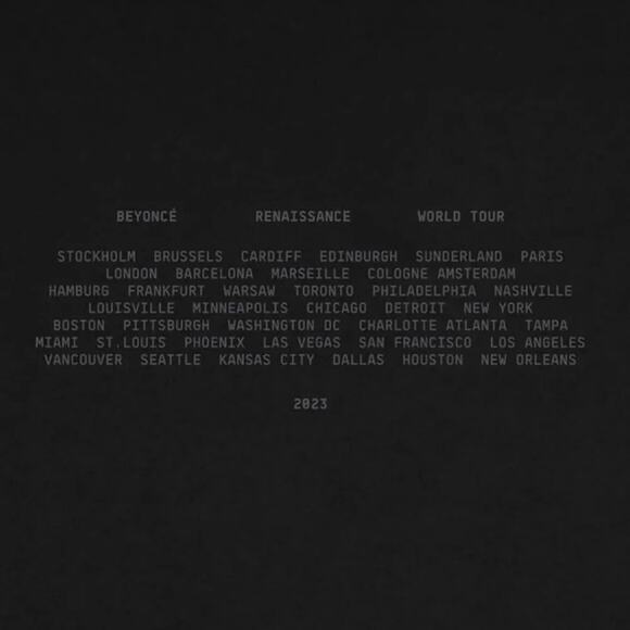 Beyoncé Renaissance World Tour
Billboard Crewneck Sweatshirt, Size L New w/ Tag - Picture 2 of 4